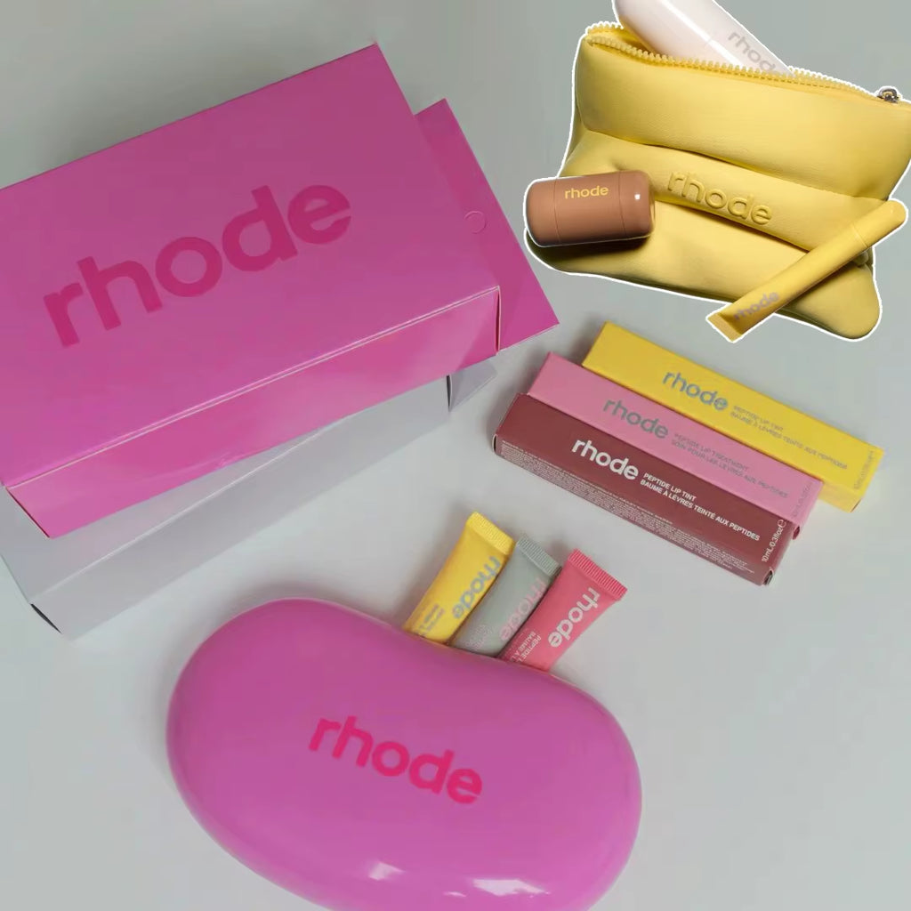 Hot  Bubble Bag Lemontini Lip Balm Makeup Bag Box Lasting Moisturizer Lip Gloss Makeup Mirror Mild Repair Skin Cream Mirror