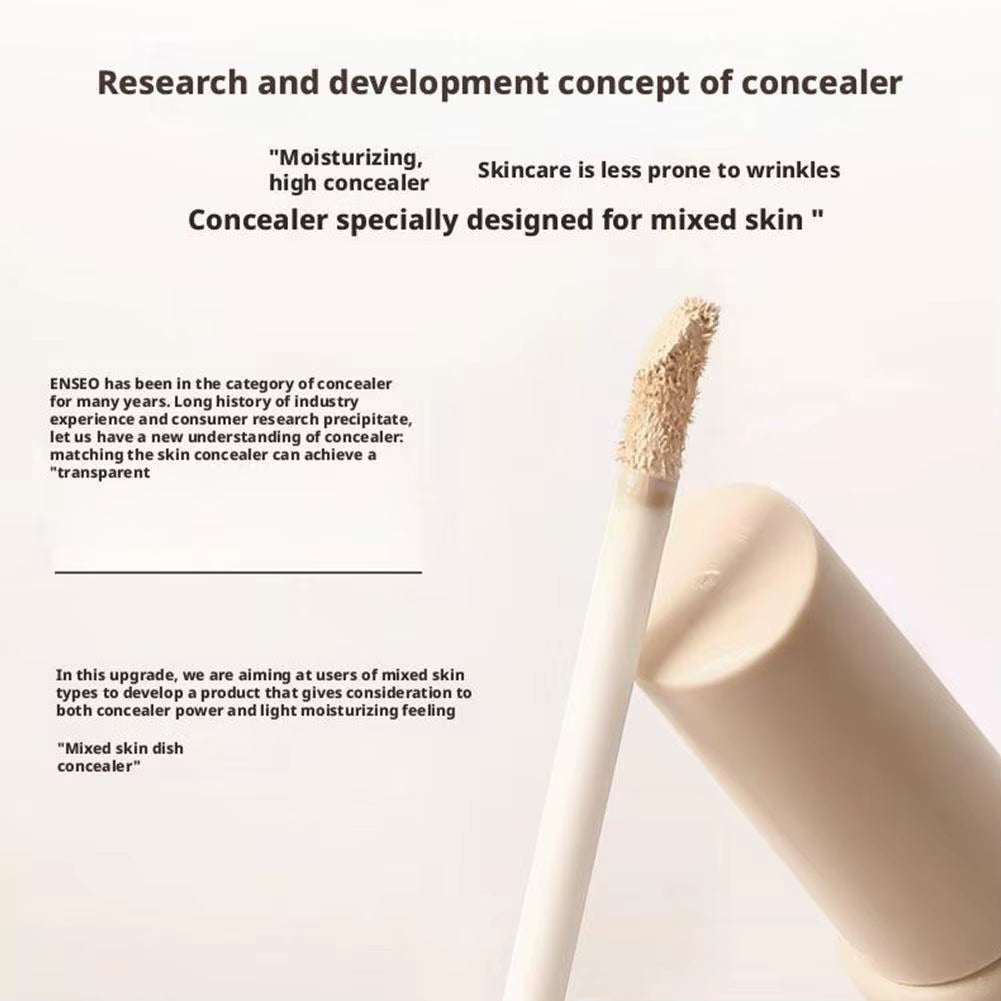 2025 Women'S Long Lasting Moisturising Concealer Lotion Moisturising No Trace Brighten Skin Colour Concealer Improve Base Makeup