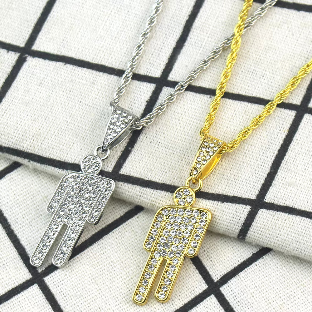 Billie Necklace Pendant Neck Decoration Accessories Fashion Jewelry Gift