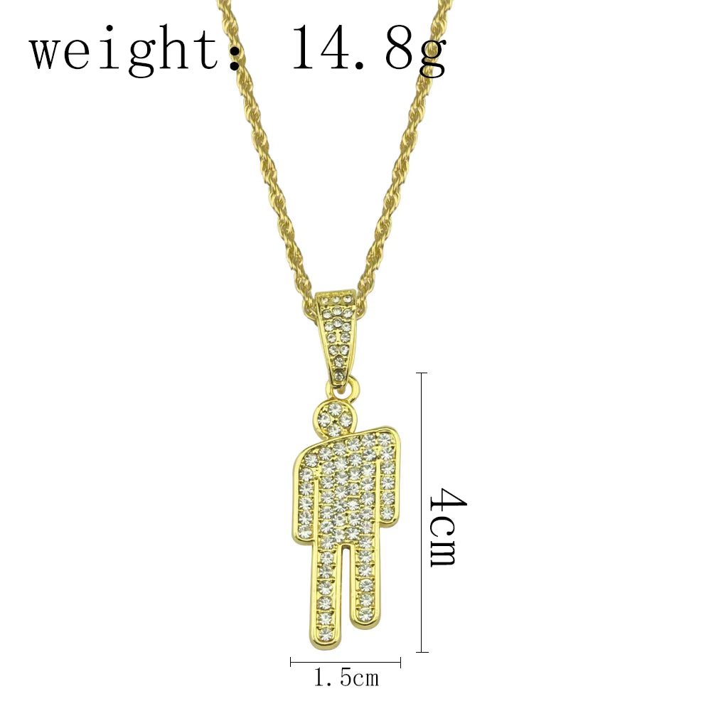 Billie Necklace Pendant Neck Decoration Accessories Fashion Jewelry Gift